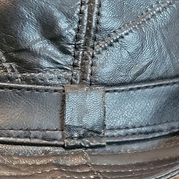 Unisex   VINTAGE Leather  Hat - Picture 3 of 6